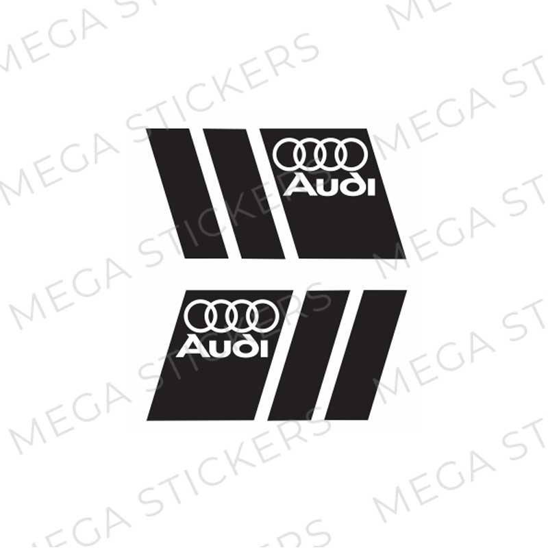 Auto Aufkleber Audi Logo